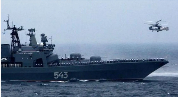 中俄軍艦穿過津輕海峽是入侵日本?